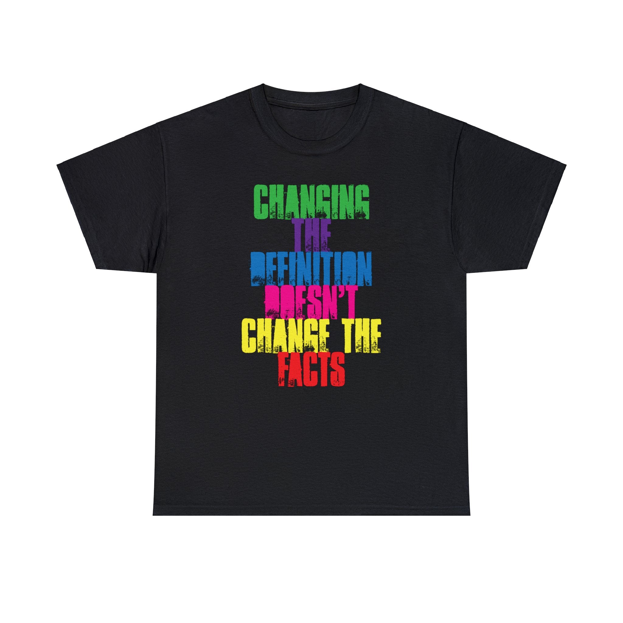 Changing Facts (WHT) Heavy Cotton Tee